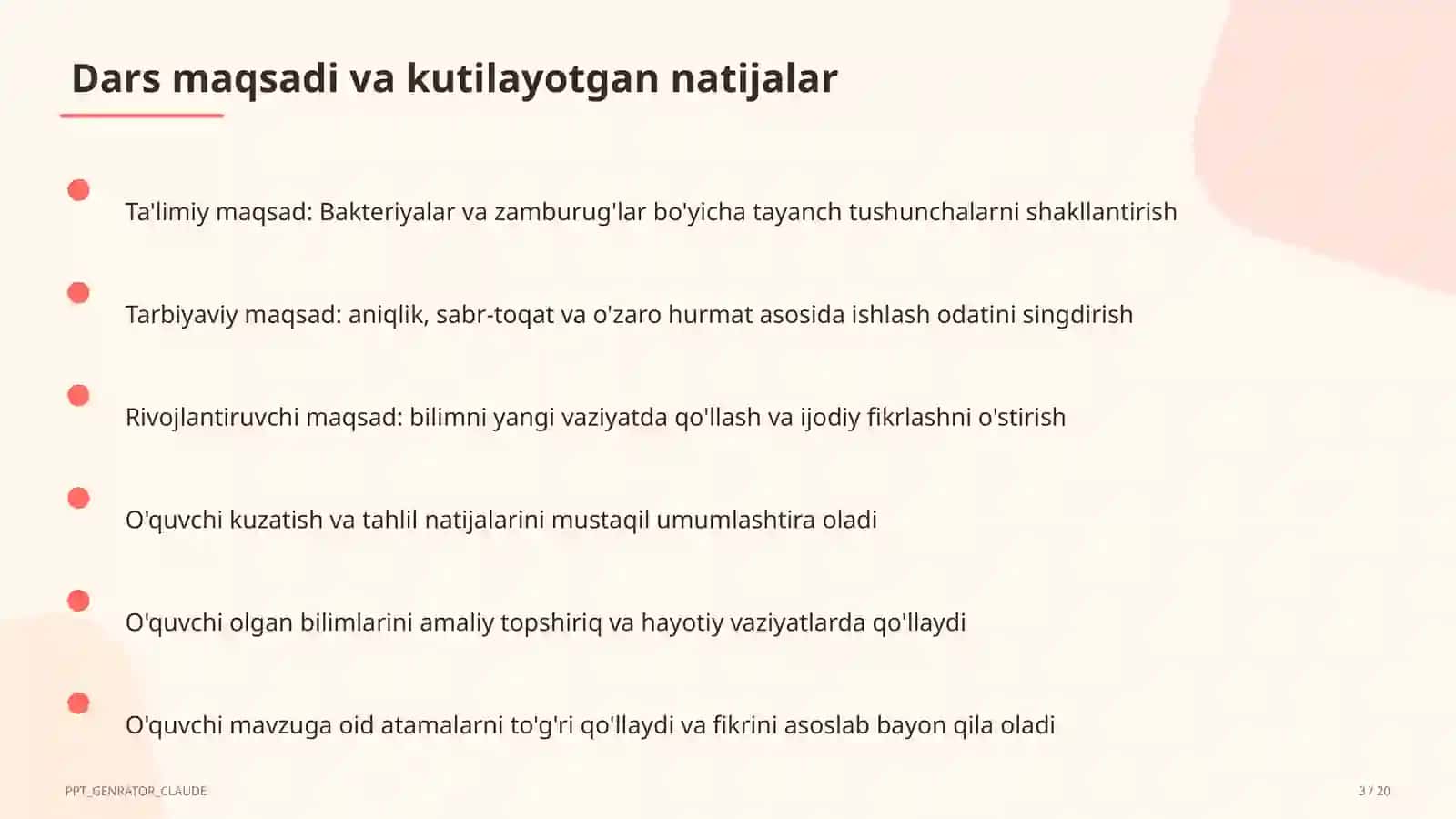 Bakteriyalar va zamburug'lar (6-sinf) 3