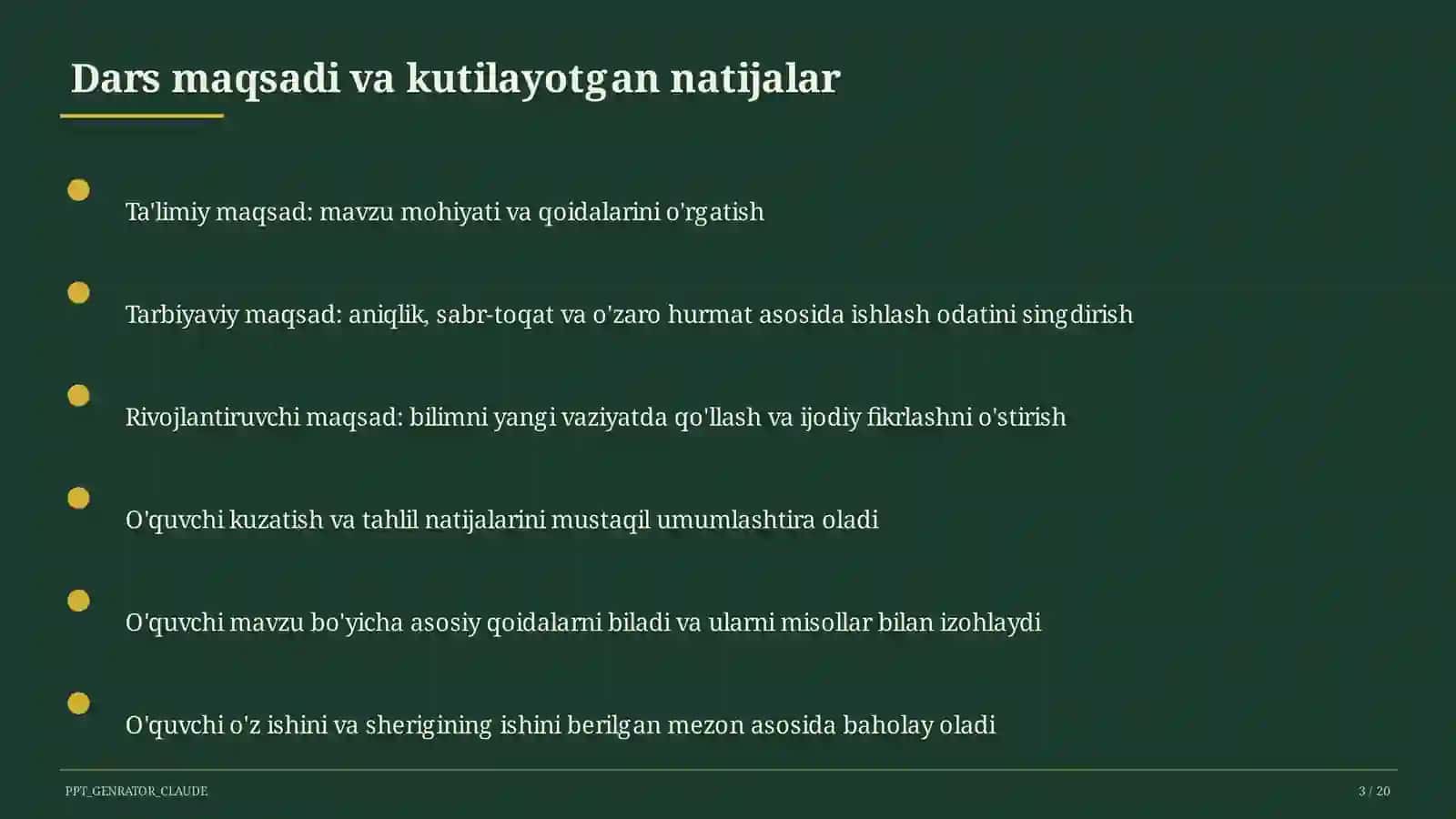Yulduzli tunlar (11-sinf) 3