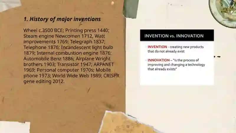 Invention and Innovation 3
