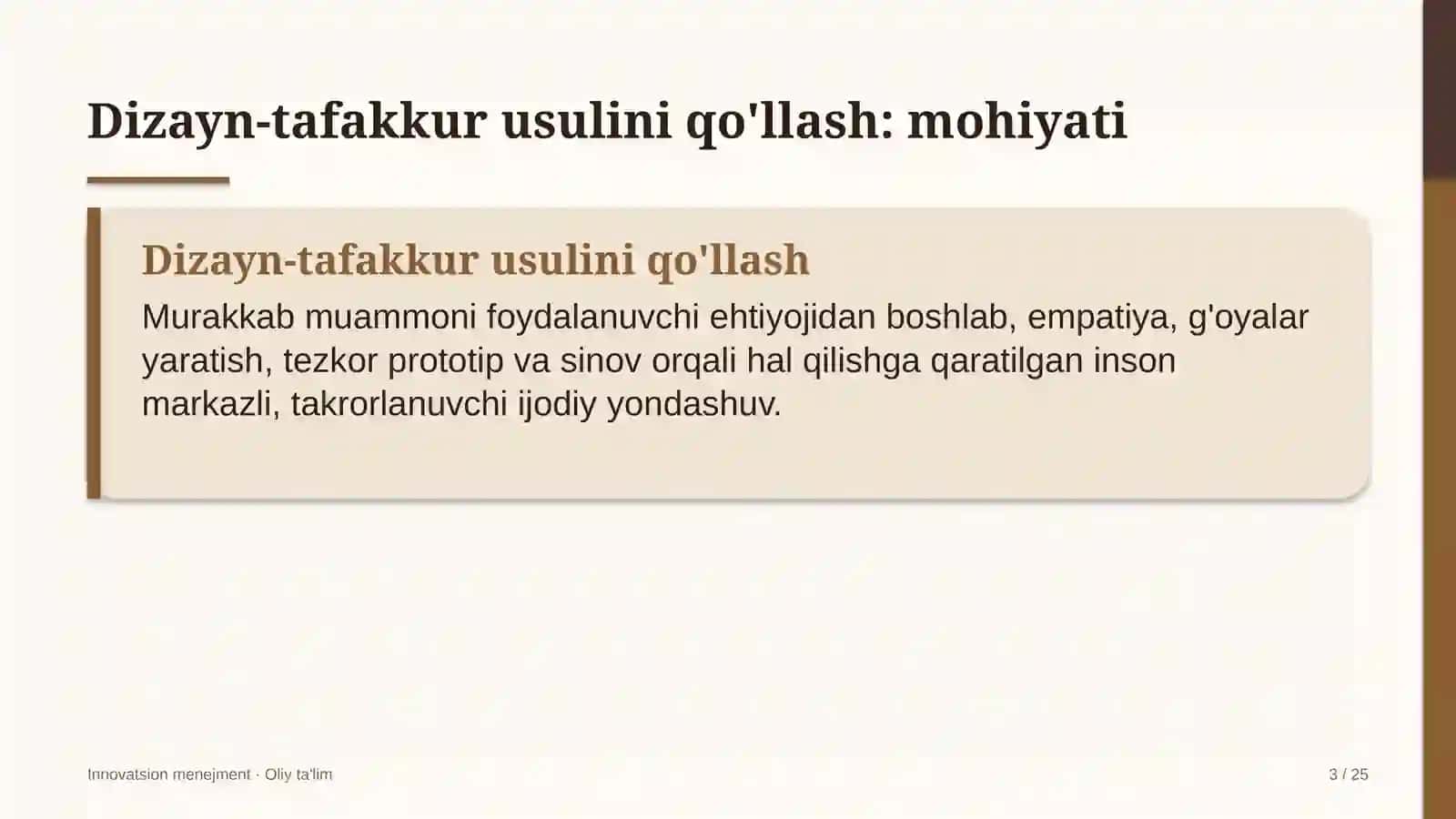 Eksport faoliyatida dizayn-tafakkur usulini qo'llash 3