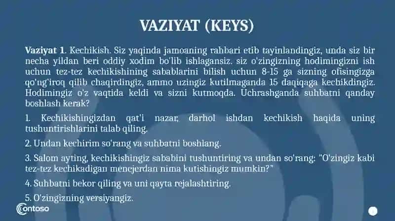 Menejment NAZARIYASI 3
