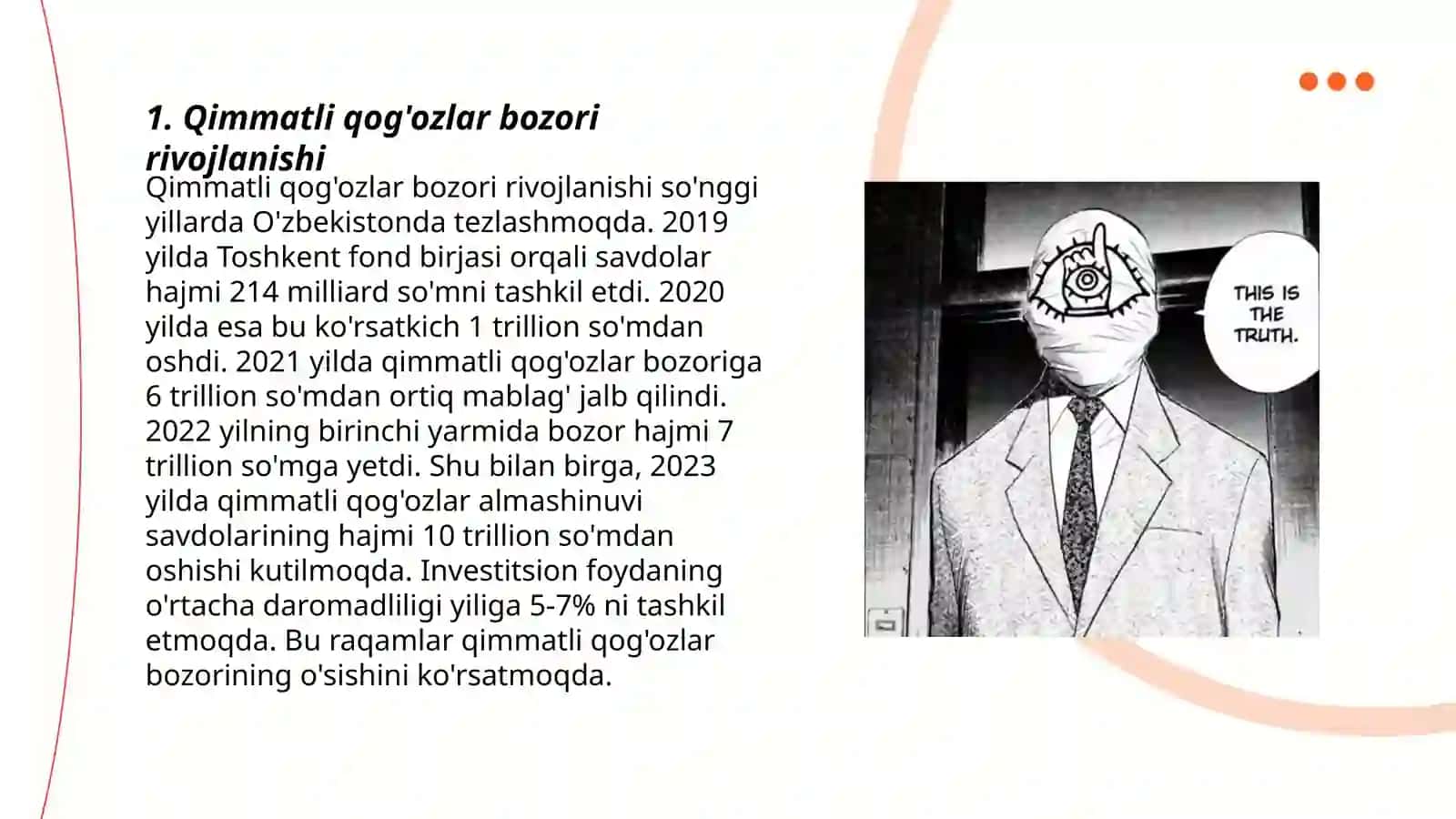 Qimmatli qog'ozlarning xayotiylik jarayoni 3