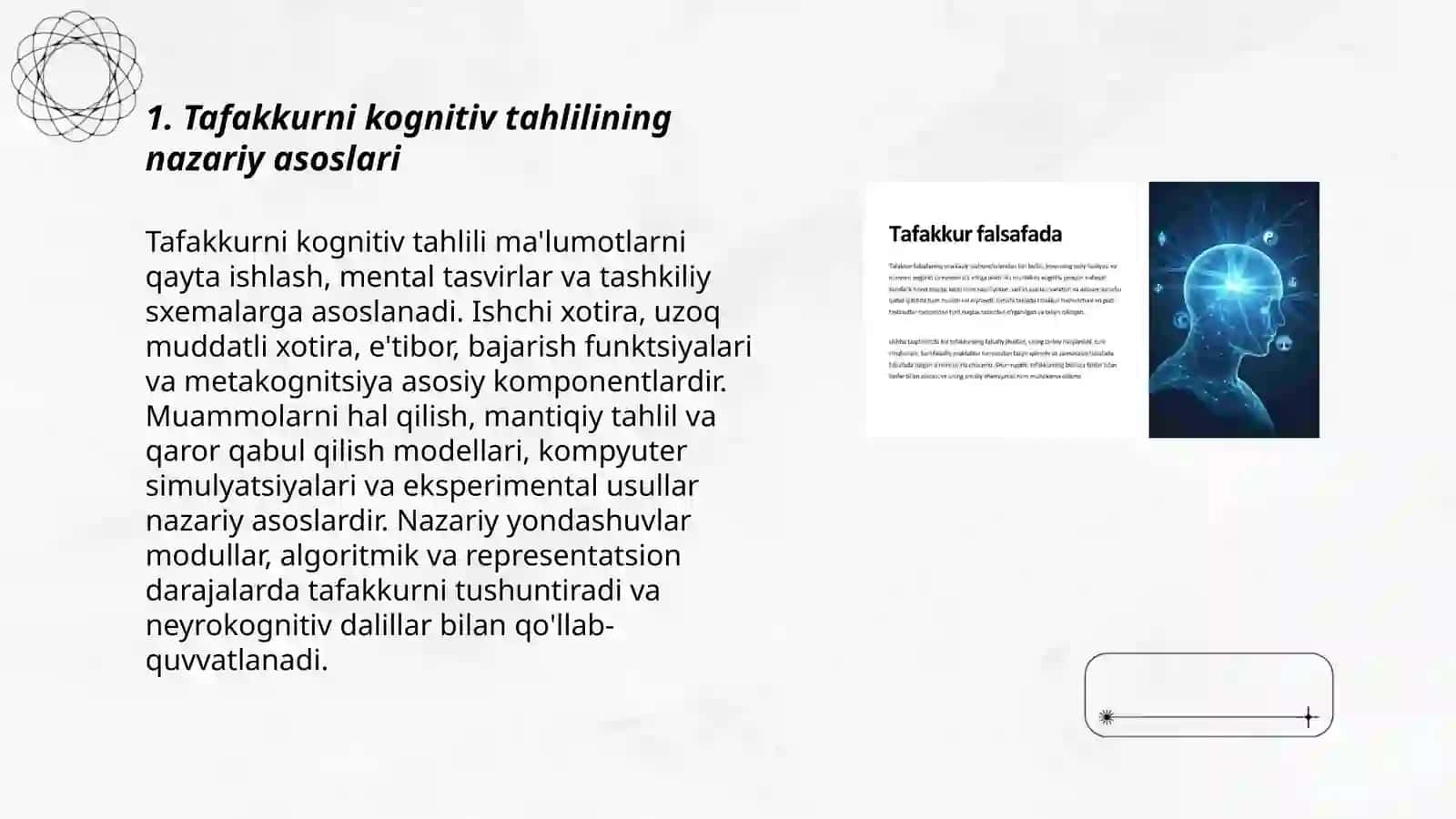 Tafakkur taxliliga kognitiv yondashuv 3
