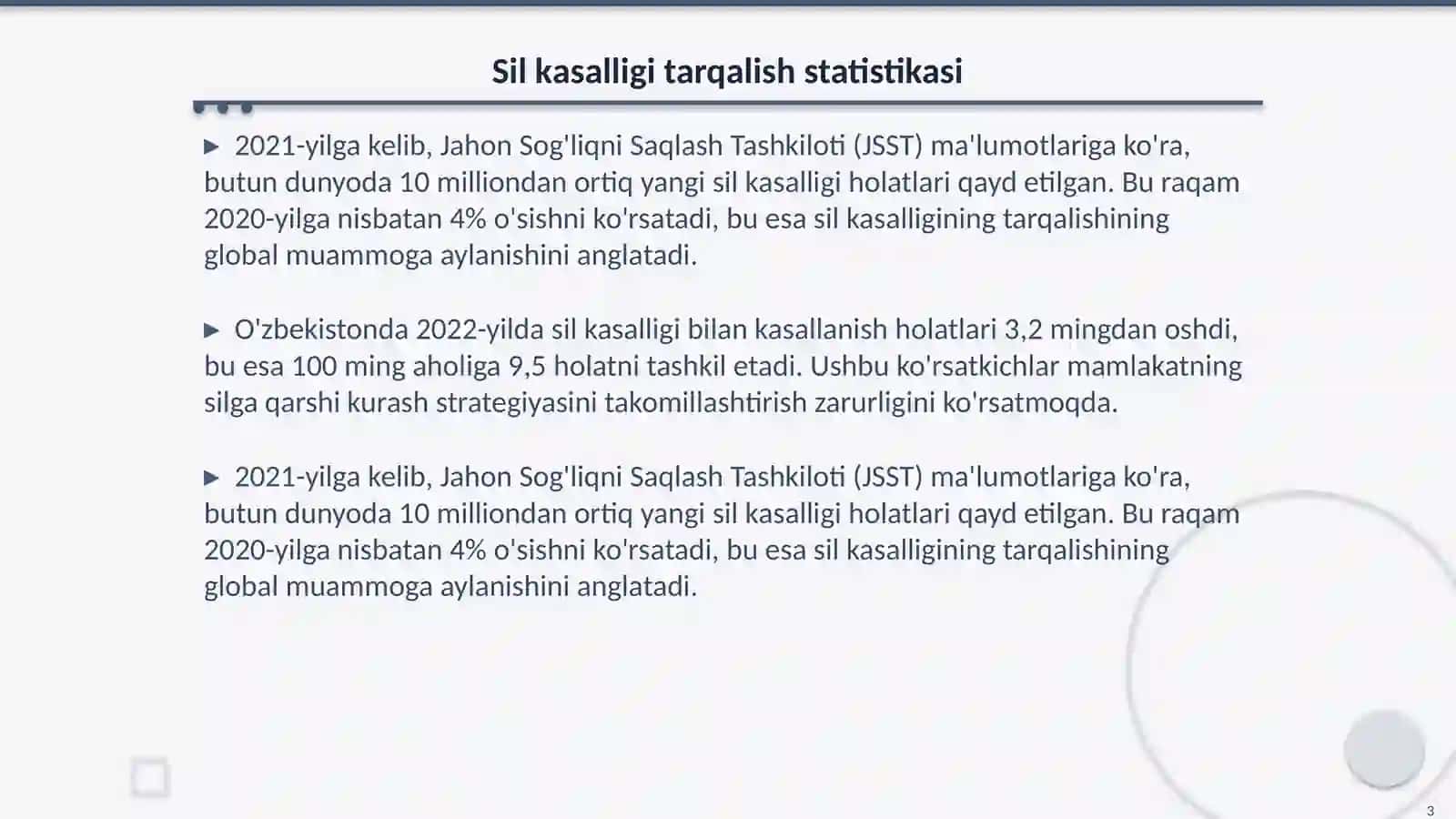 Sil kasalligi epidemiologiyasi va profilaktikasiva epidemiologik nazoratini tashkillashtirish 3