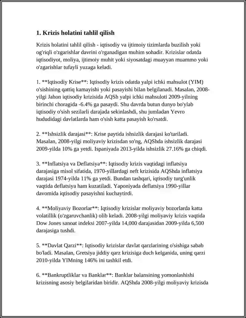 KRIZIS HOLATDA BO'LGAN BEMORGA MASLAHAT BERISH 3
