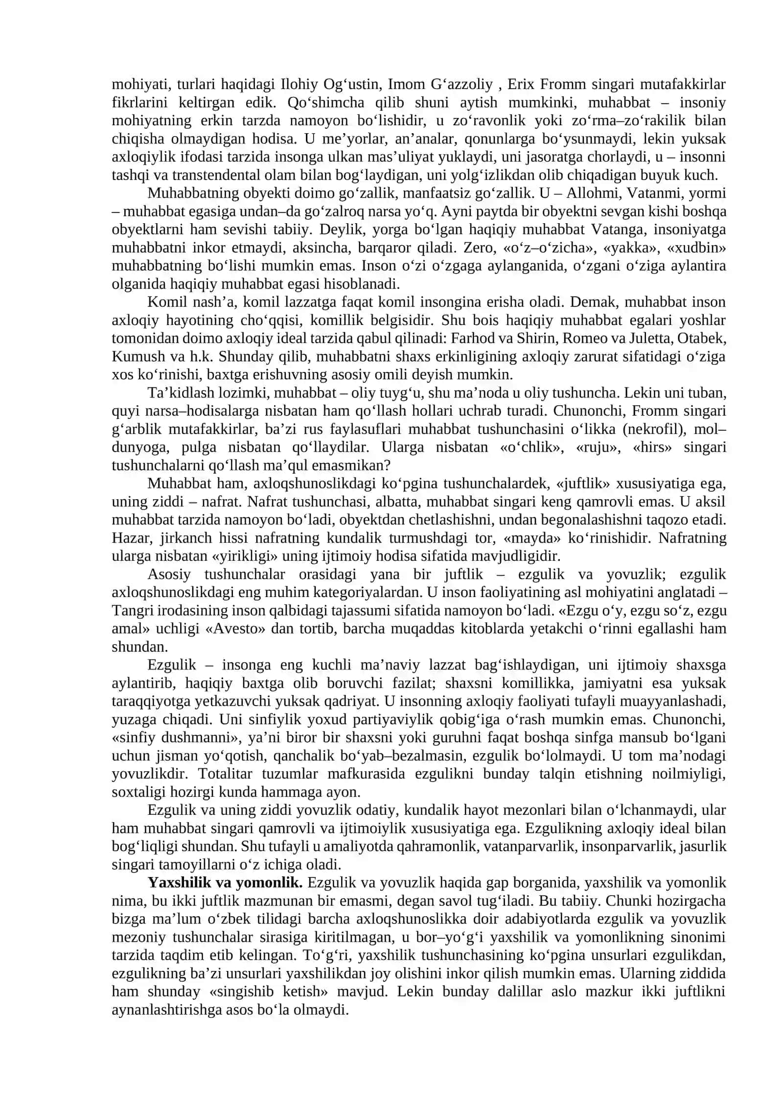 Axloq falsafasi (Etika) 3