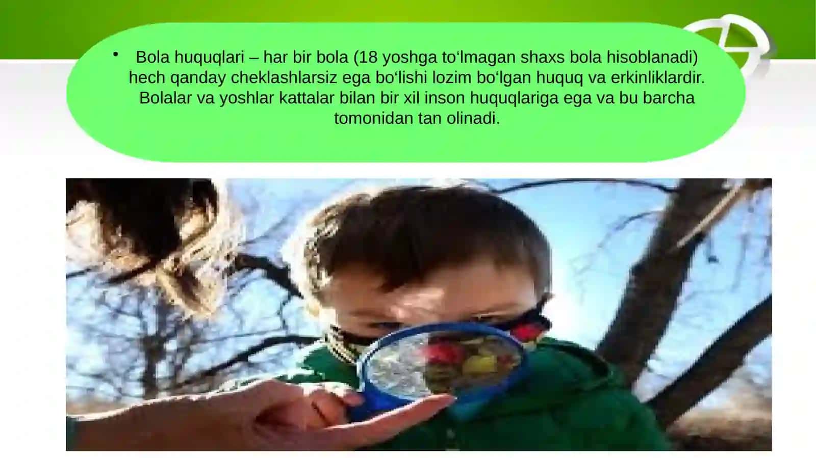 O‘zbekiston respublikasida bolalarning huquqlari va erkinliklari 3