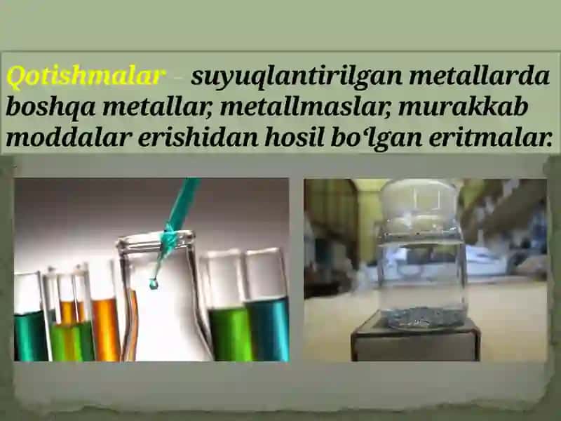 Qotishmalar 3