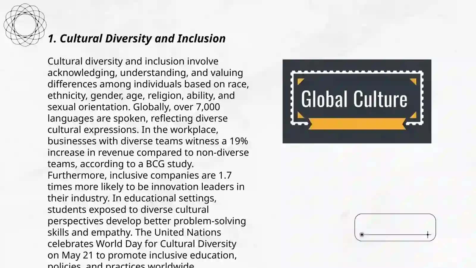 Global culture 3