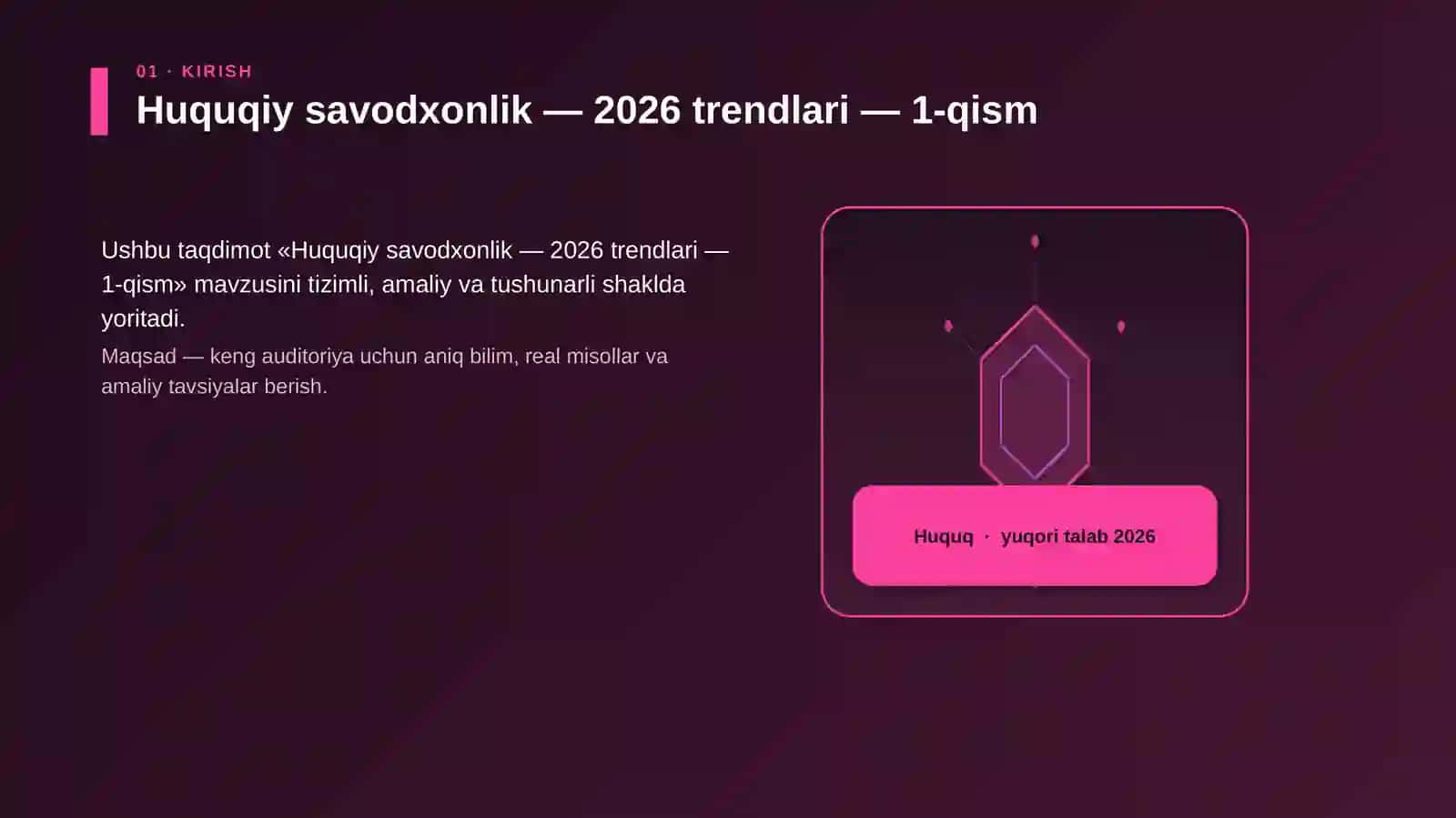 Huquqiy savodxonlik — 2026 trendlari — 1-qism 3