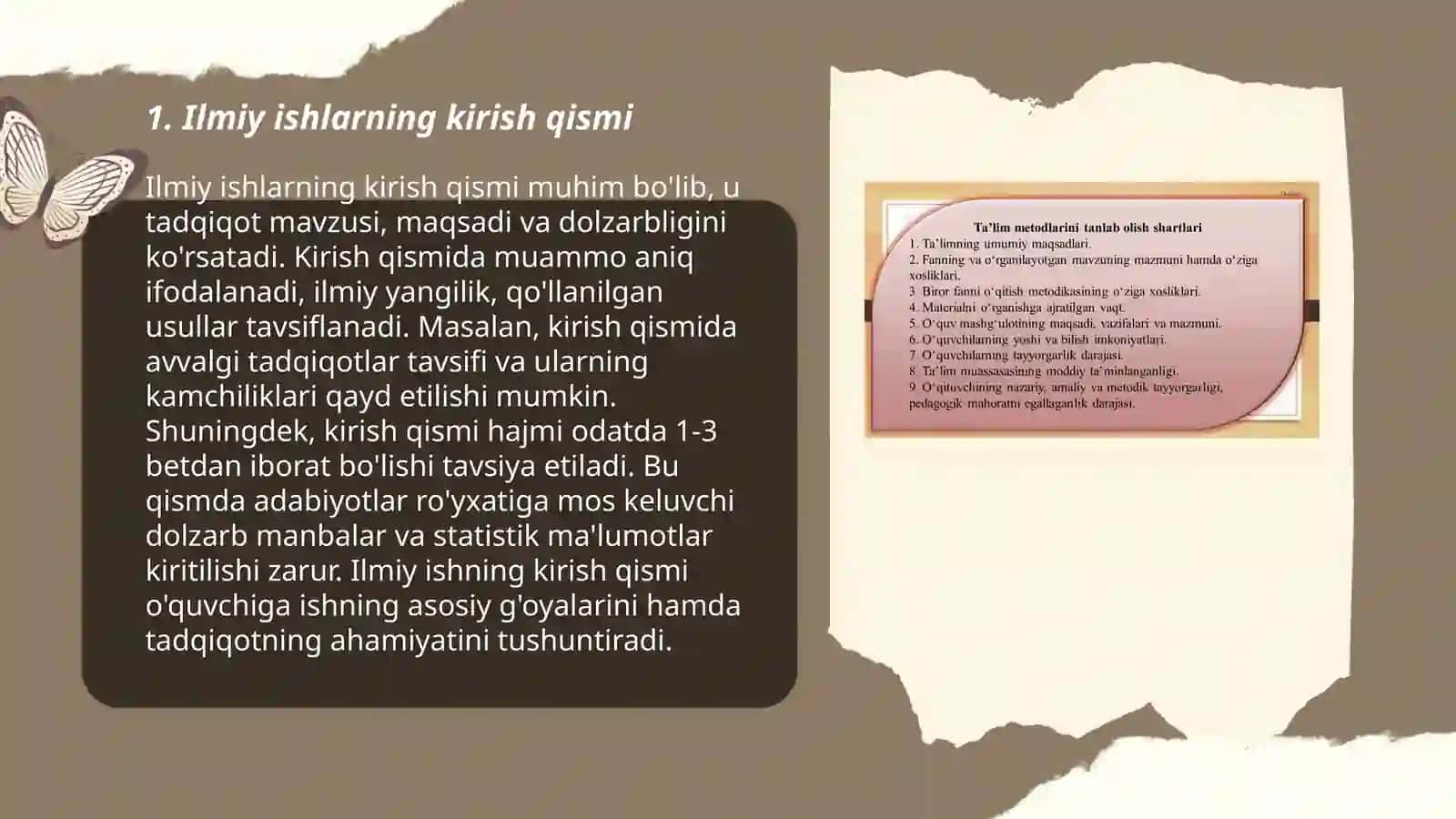 Ilmiy ishlarning tarkibiy tuzilmaviy xususiyatlari 3
