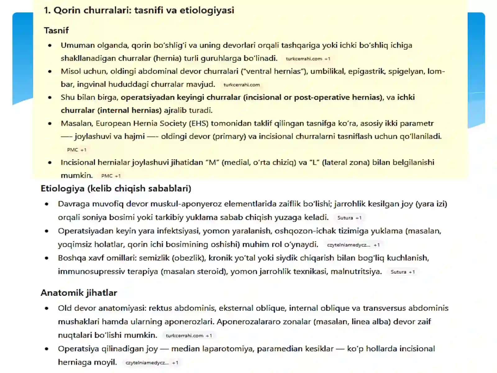 Operativ Xirurgiya va Topografik Anatomiya 3