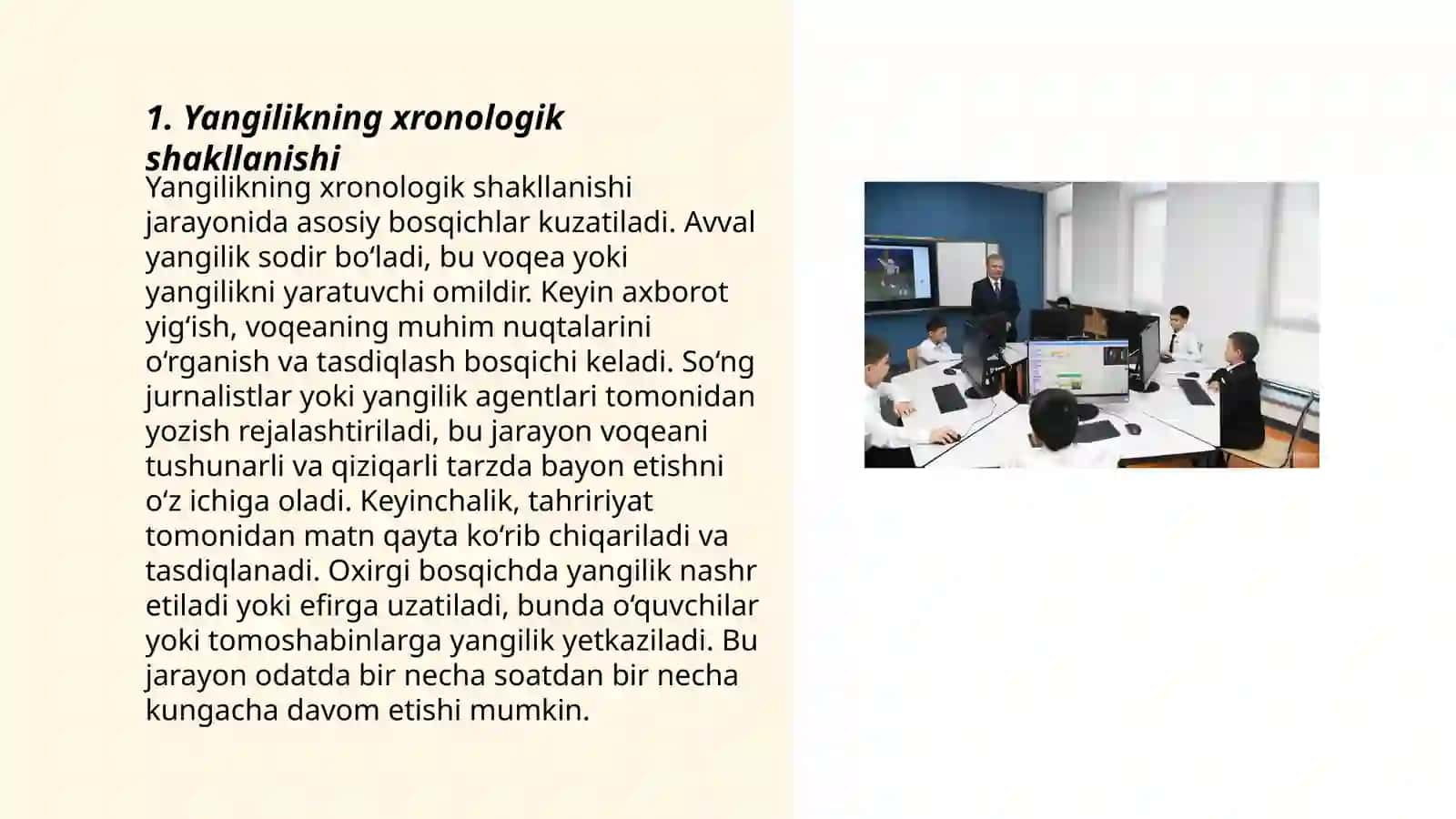 Yangiliklar tuzilmasi 3