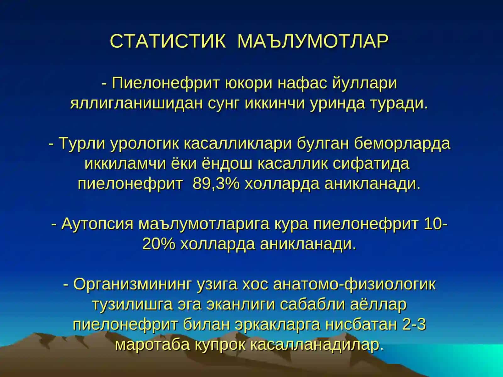 ПИЕЛОНЕФРИТ 3