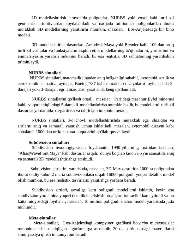 Punktli bulut sintallari 3