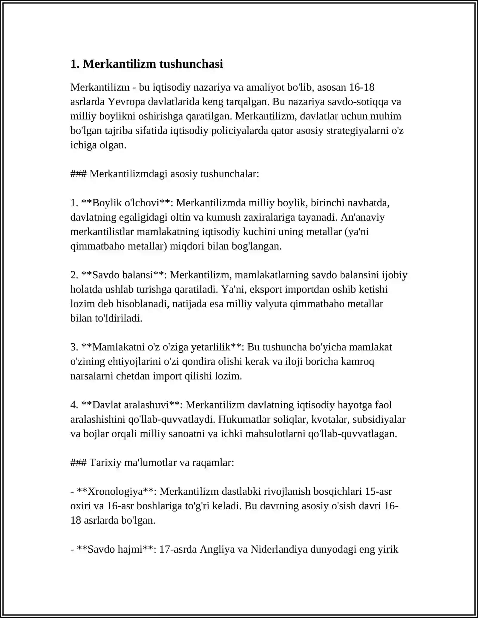 MERKANTILIZIM 3