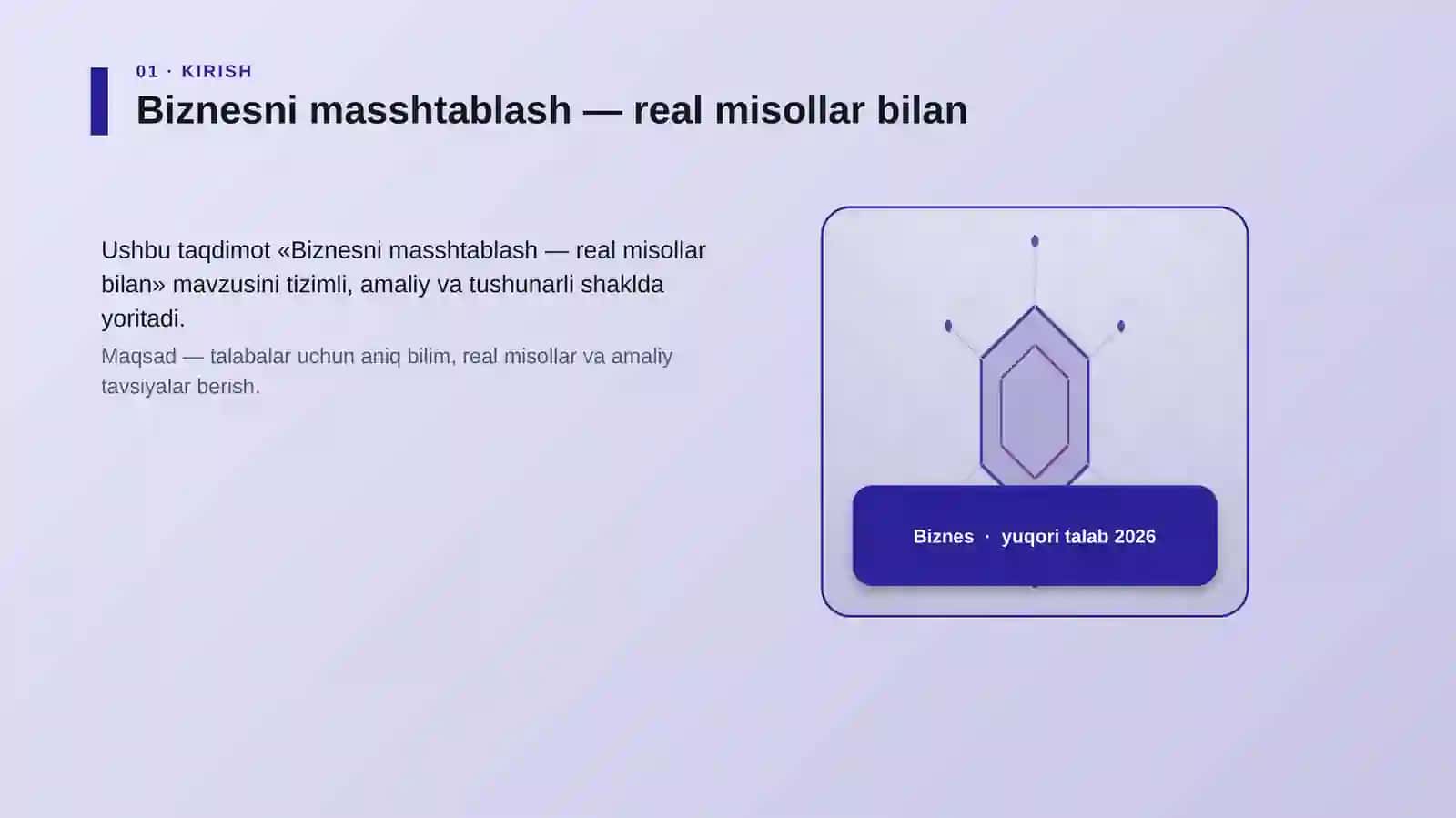Biznesni masshtablash — real misollar bilan 3