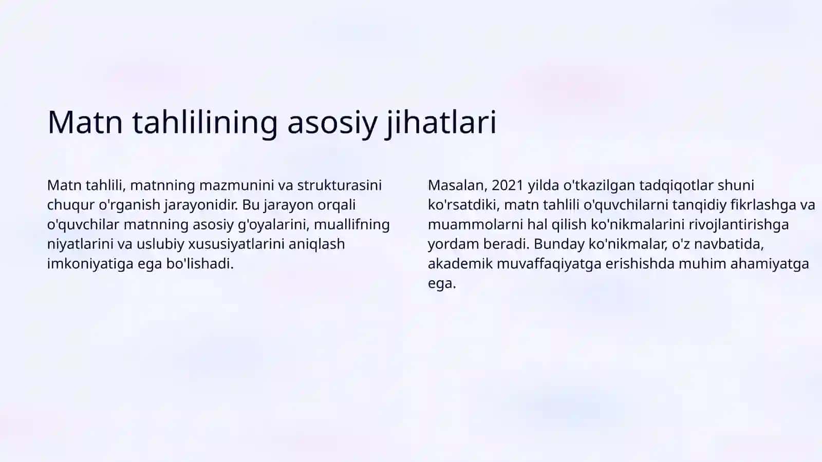 Matn ustida ishlash 3