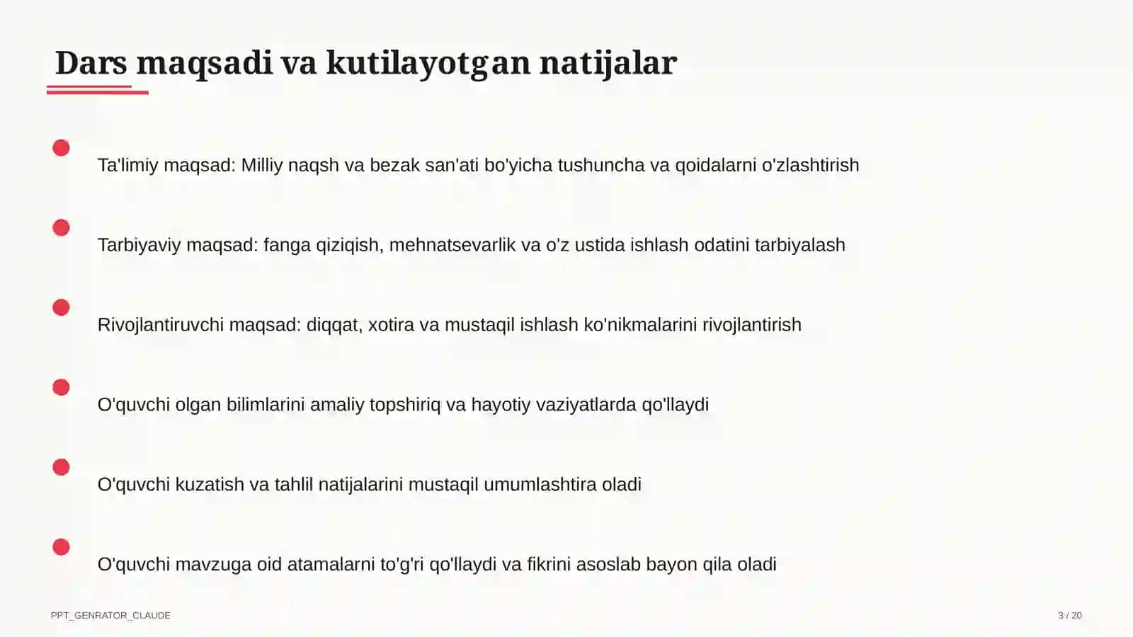 Milliy naqsh va bezak san'ati (3-sinf) 3