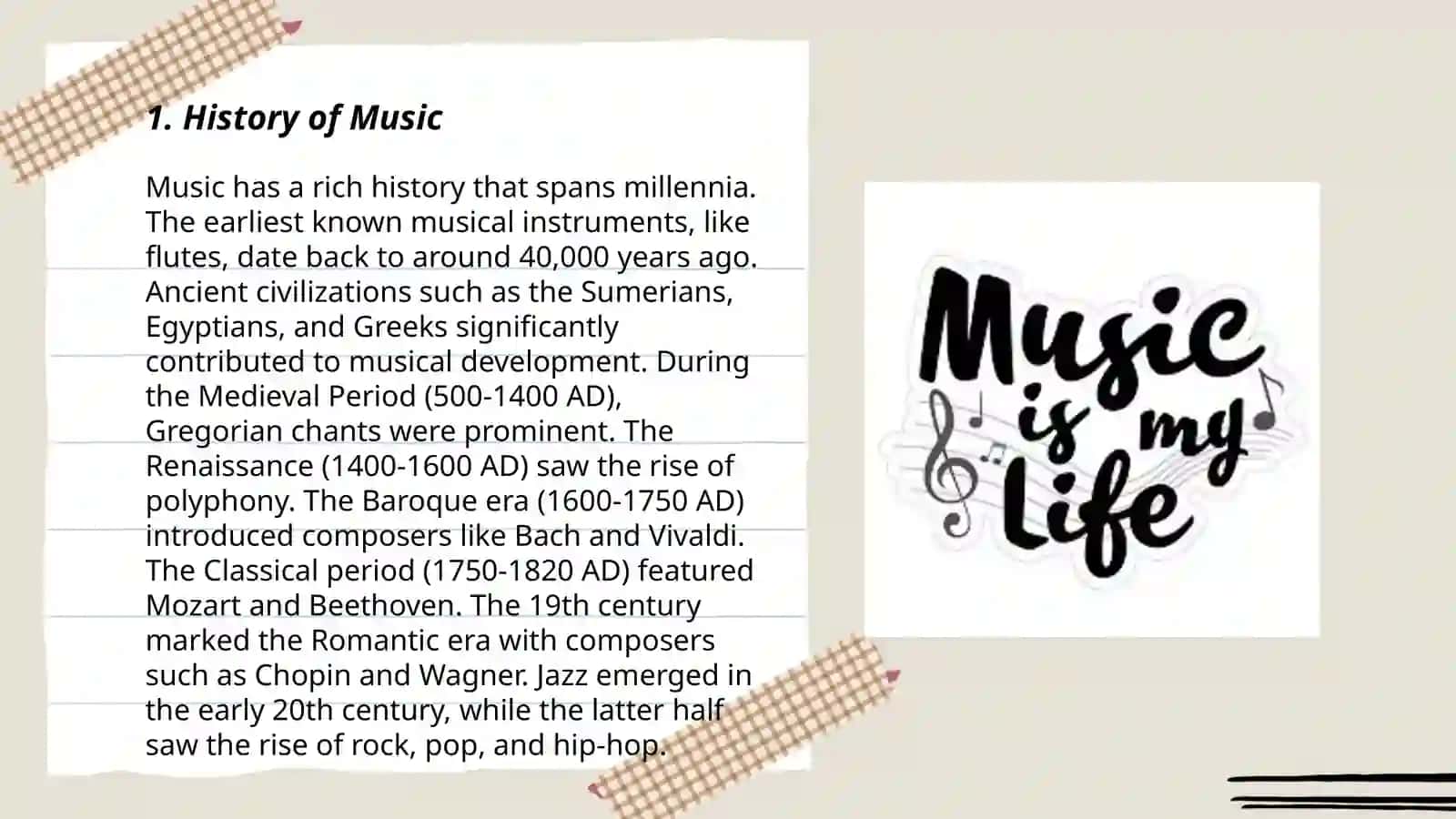 My music 3