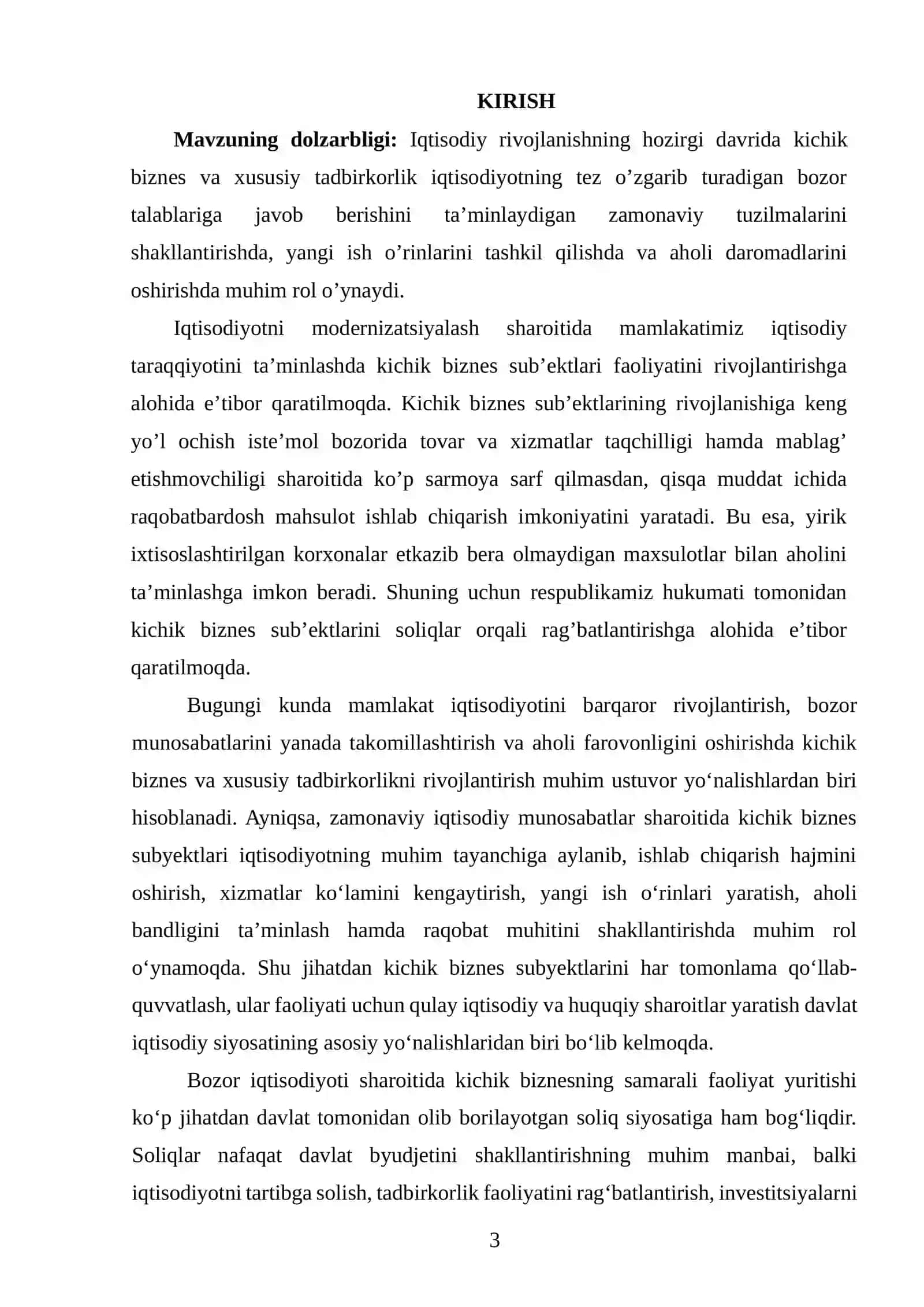 Kichik biznesni rivojlantirishda yagona soliq to'lovi roli 3