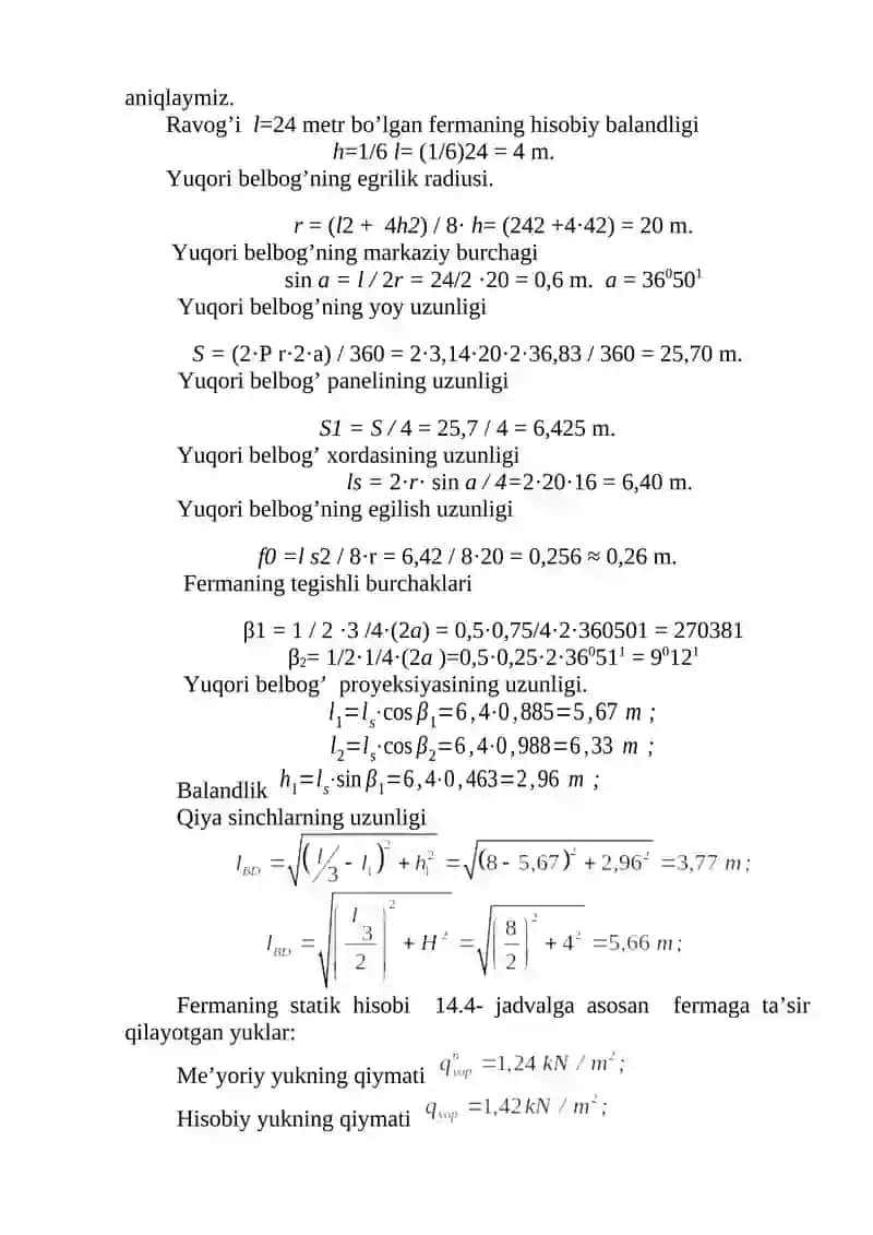 Segment shaklidagi metall yog’och fermalar 3