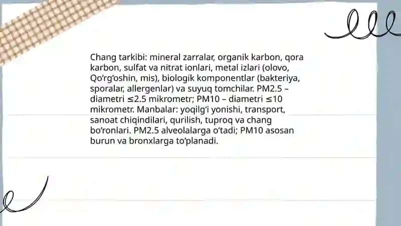 Changni organizmga tasiri 3