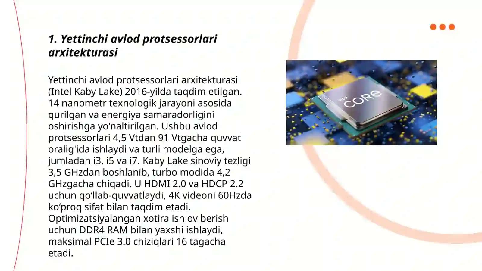 Yettinchi avlod protsessorlari Penteum 4 3