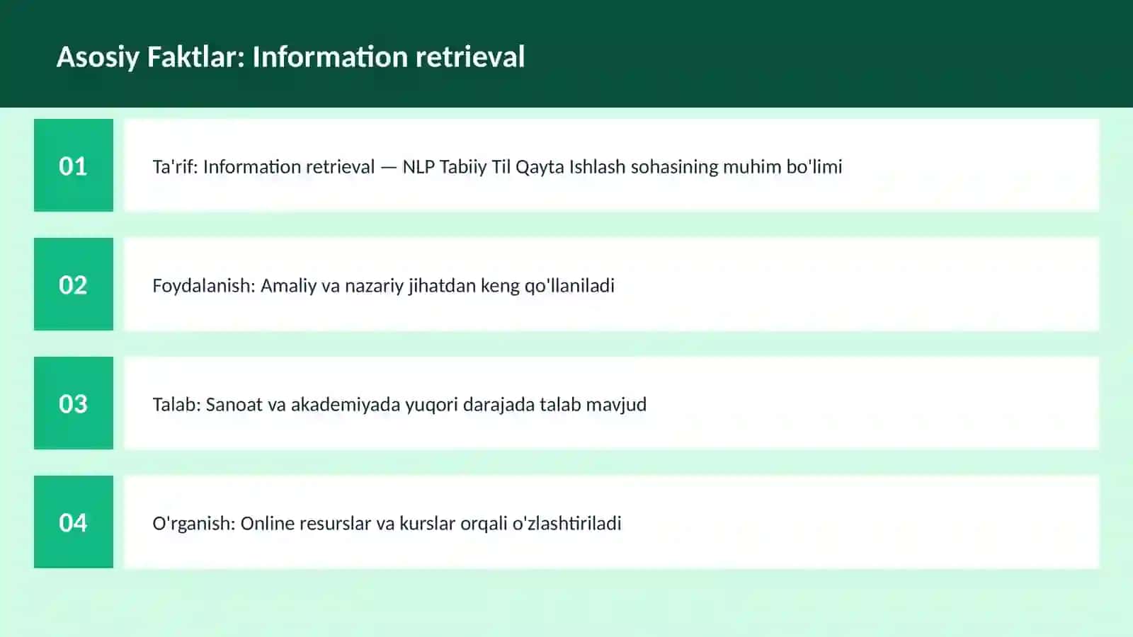 Information retrieval 3