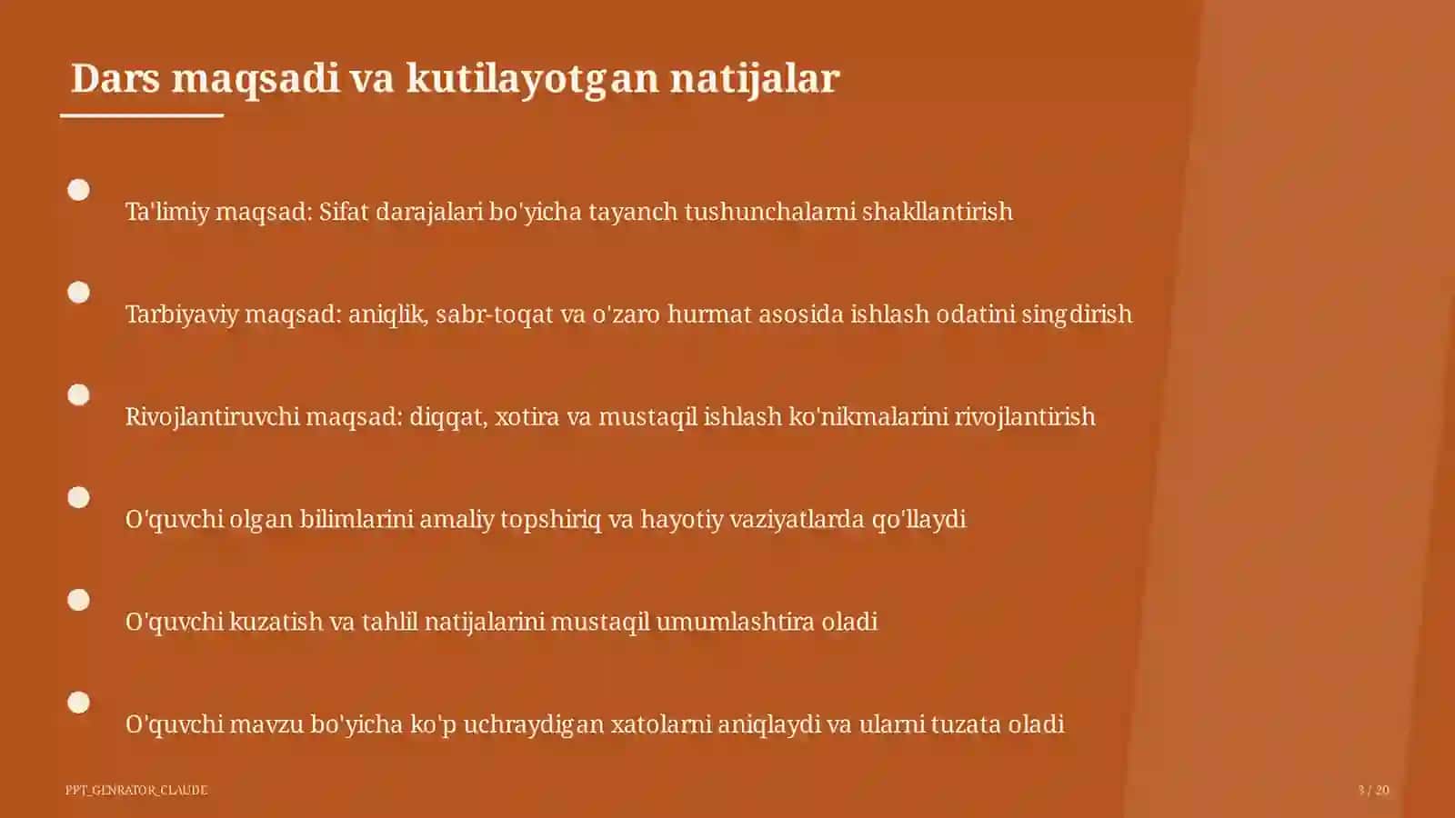 Ona tili (5–11) — metodik birlashma uchun 3