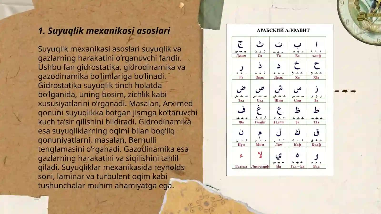 Suyuqlik harakati tartiblarini o'rganish usullari 3