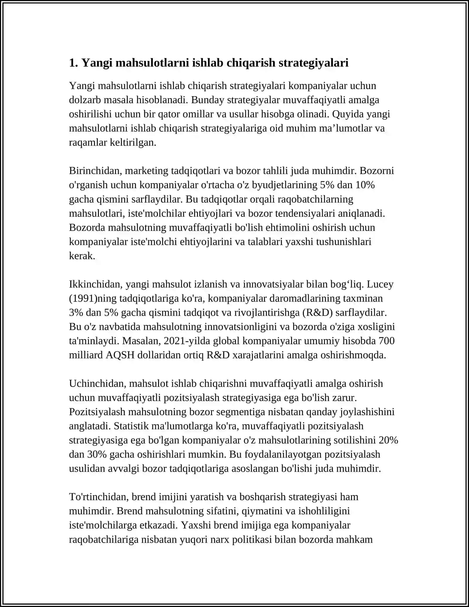 ISHLAB CHIQARISH INNOVATSIYALARINI PORTFEL TAXLILI 3