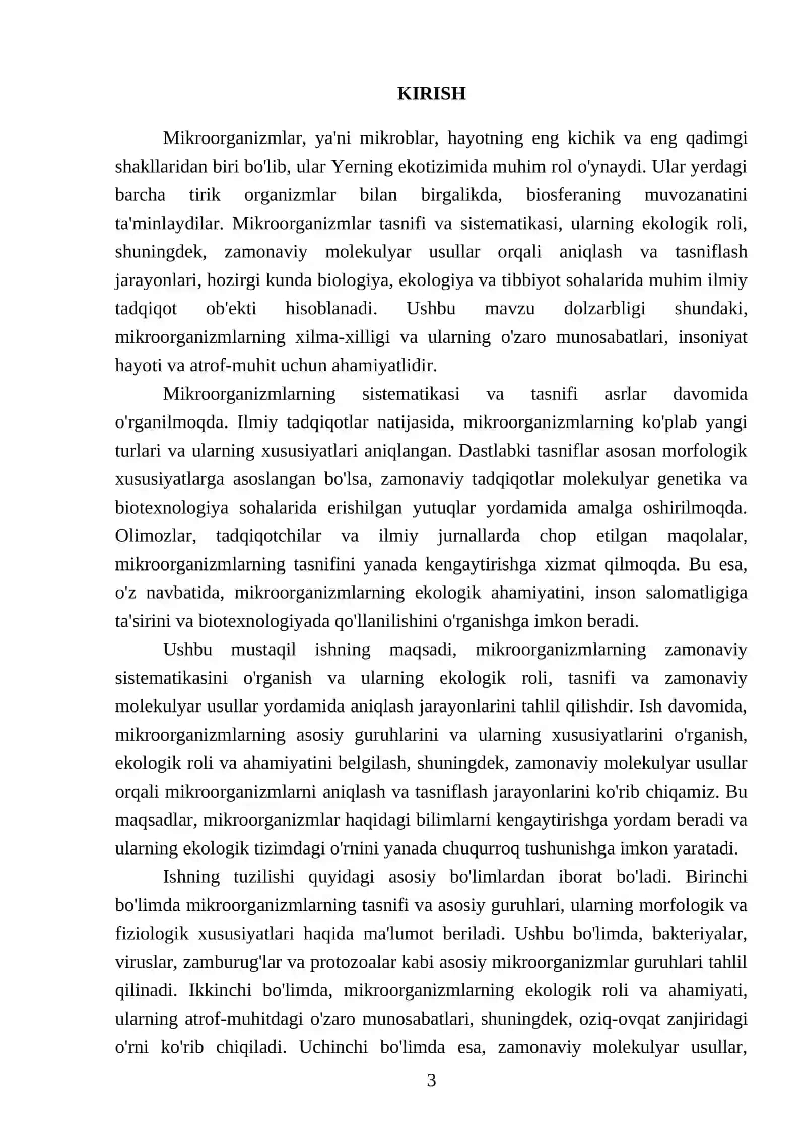 Mikroorganizmlarning zamonaviy sistematikasi 3