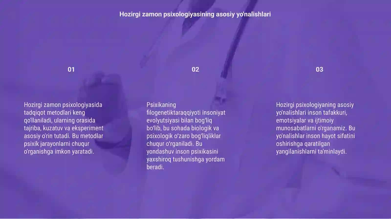 Hozirgi zamon psixologiyasining tadqiqot metodlari 3