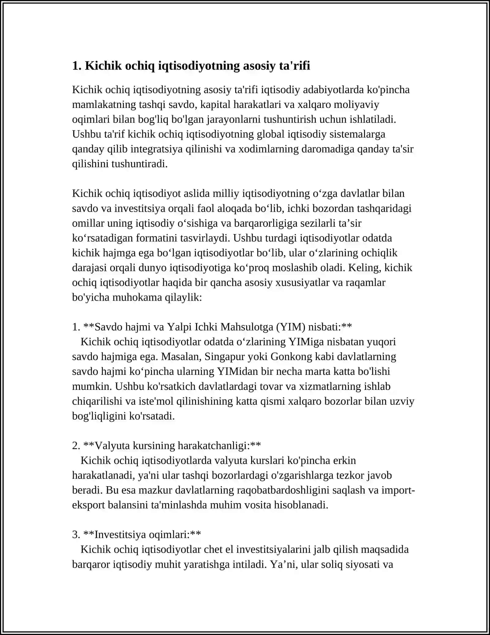 KICHIK ОCHIQ IQTISОDIYOT MОDЕLI 3