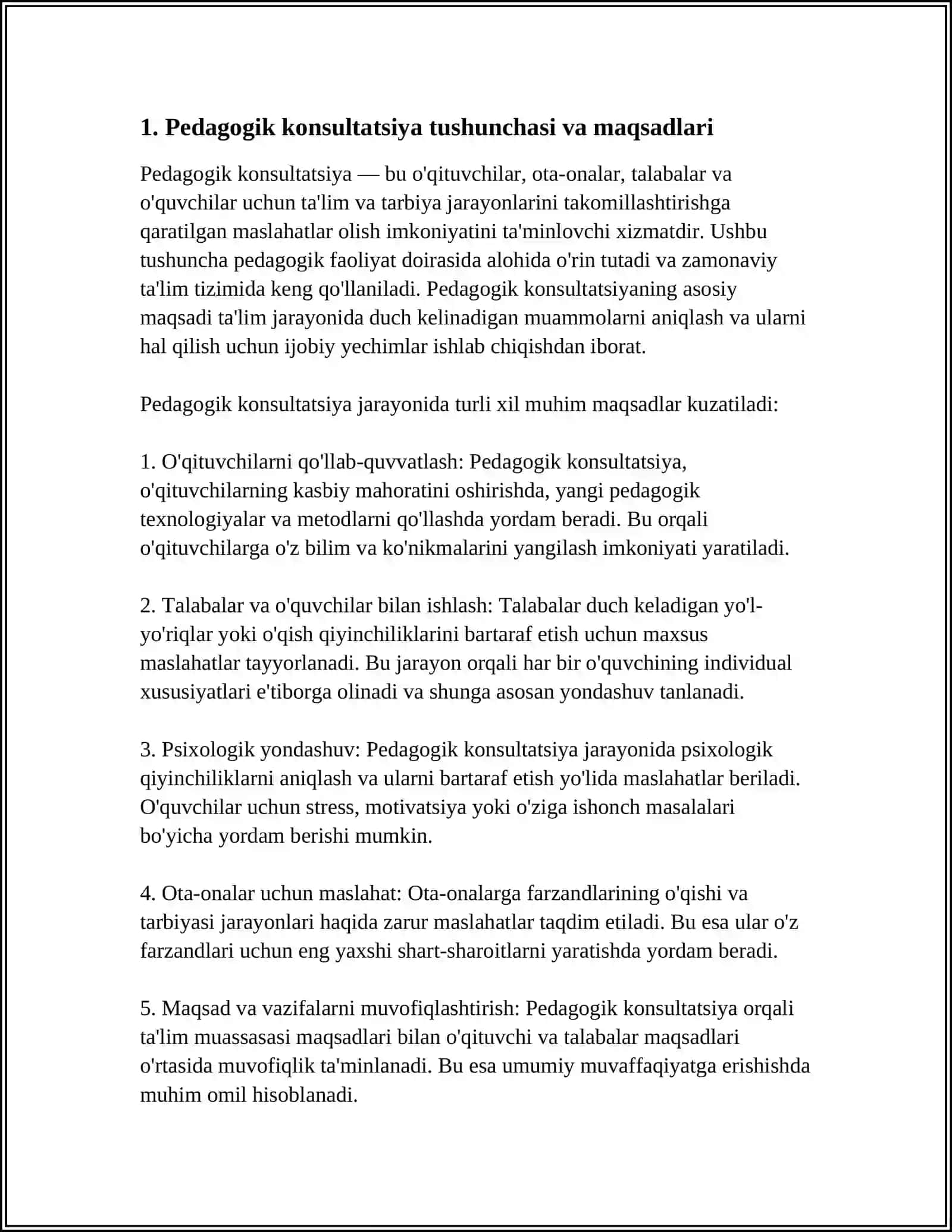 PEDAGOGIK KONSULTATSIYA JARAYONI 3
