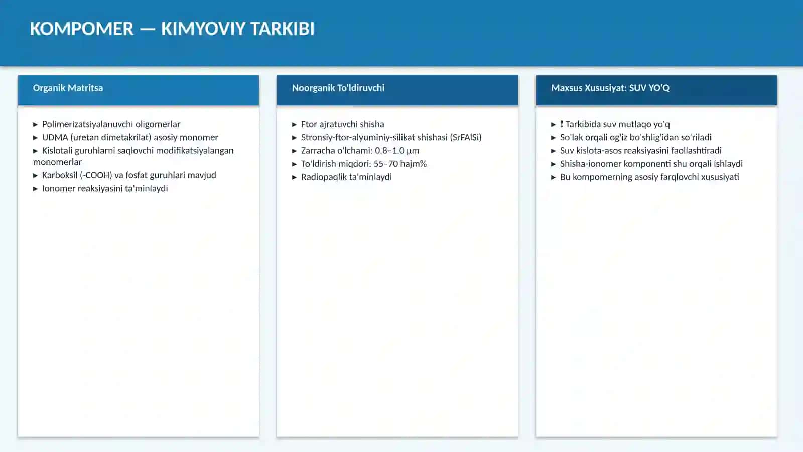 Materialshunosligi kursi 3