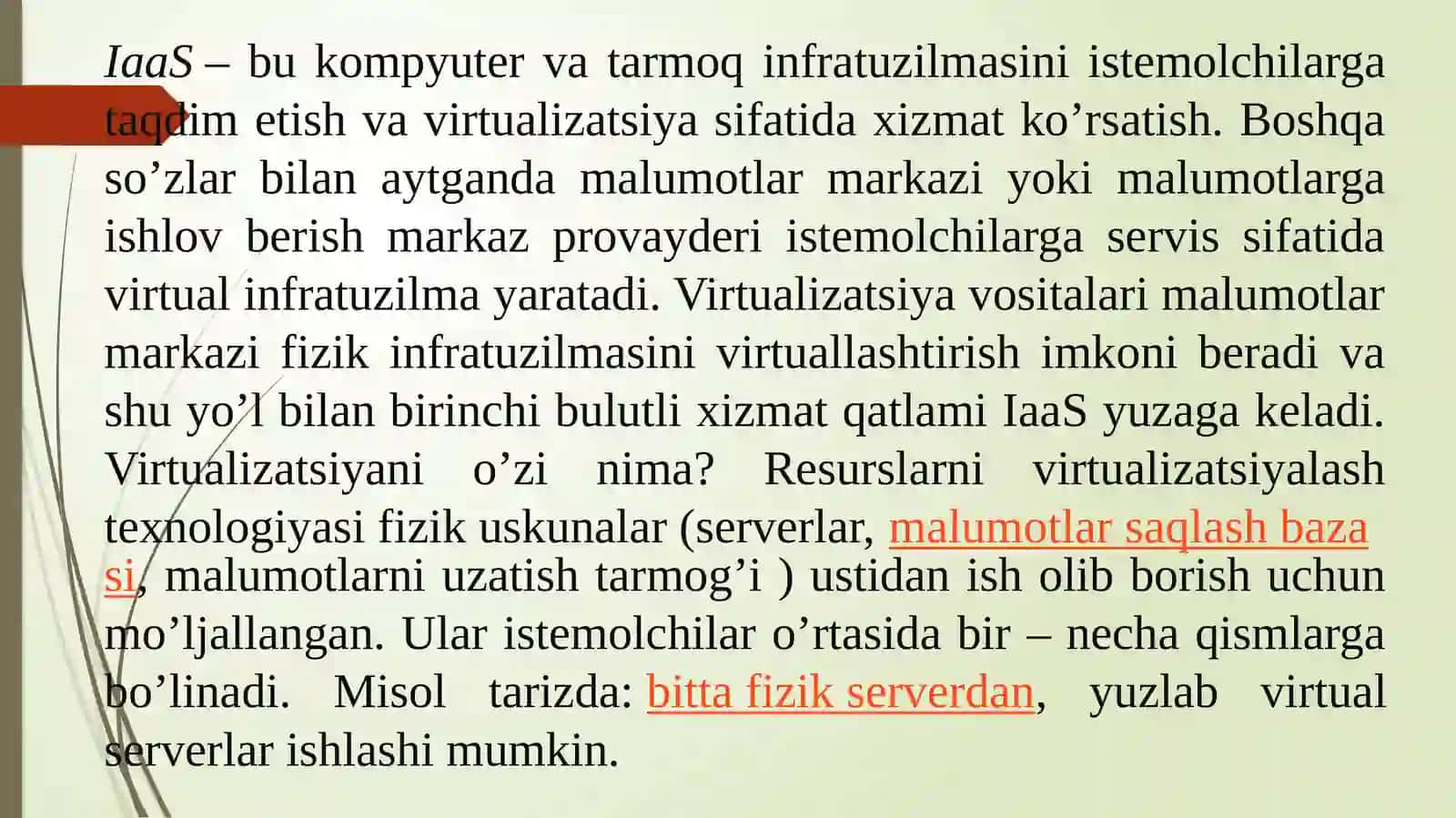 Infrastructure as a Service (IaaS) 3