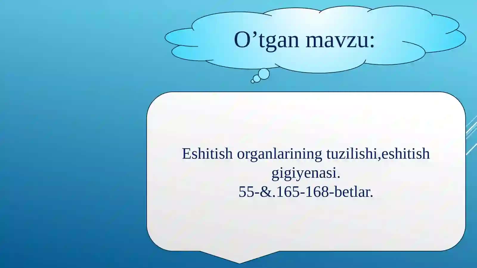 Muvozanatsaqlash,muskulsezishva tuyg’uorganlari 3
