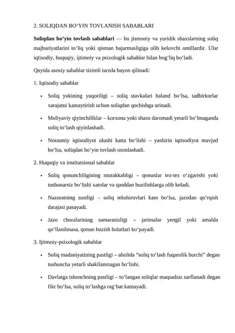 SOLIQDAN BO‘YIN TOVLANISH SABABLARI VA OQIBATLARI 3