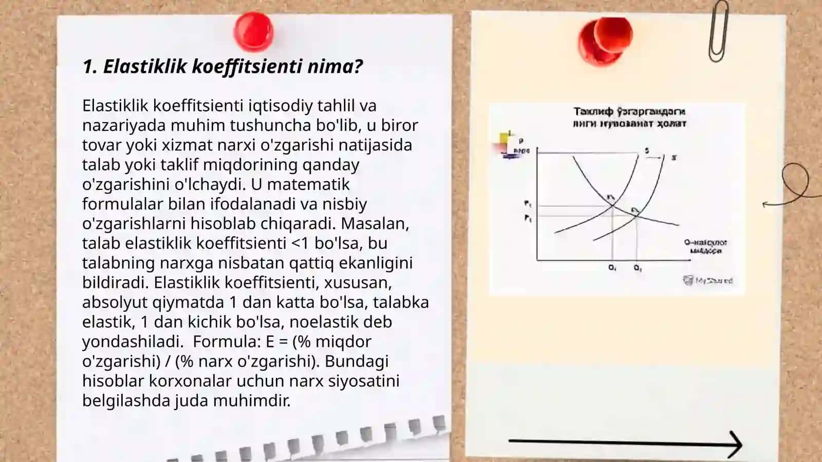 Elastiklik koeffitsienti yordamida bozor talabini baholash 3