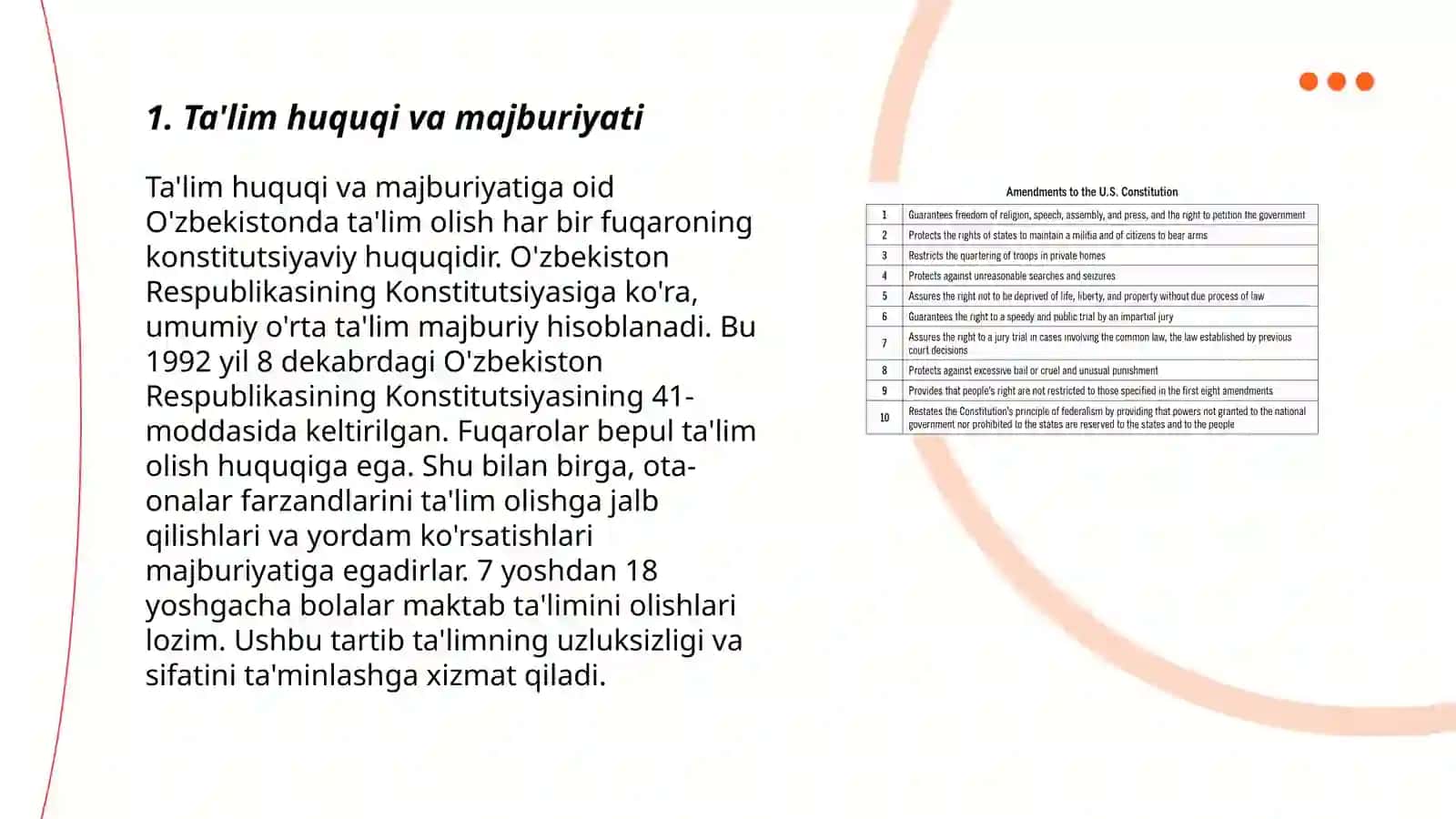 Ta'lim huquqi va majburiyati 3