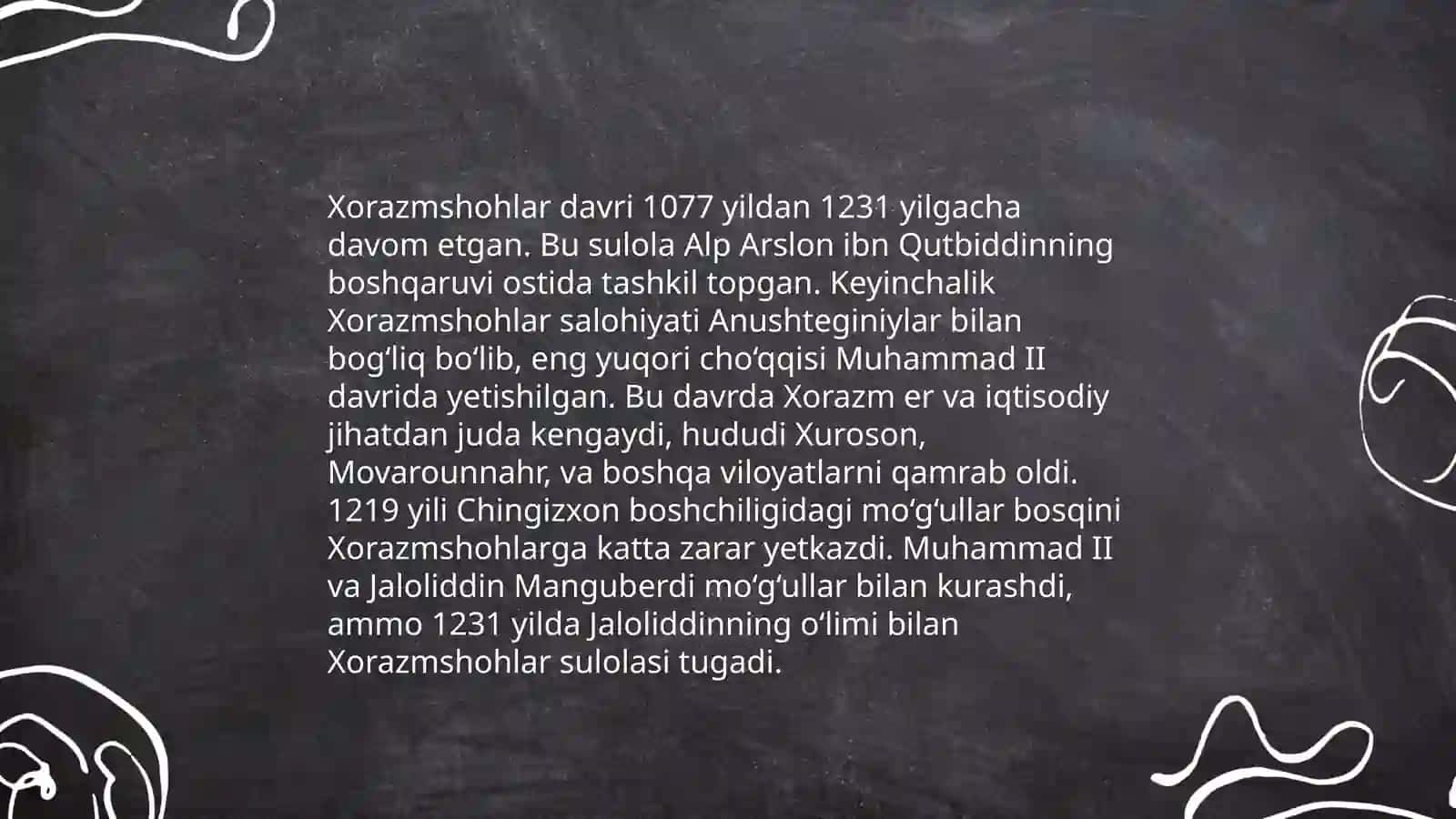 Xorazmshohlar davri tarixiy geografiyasi 3
