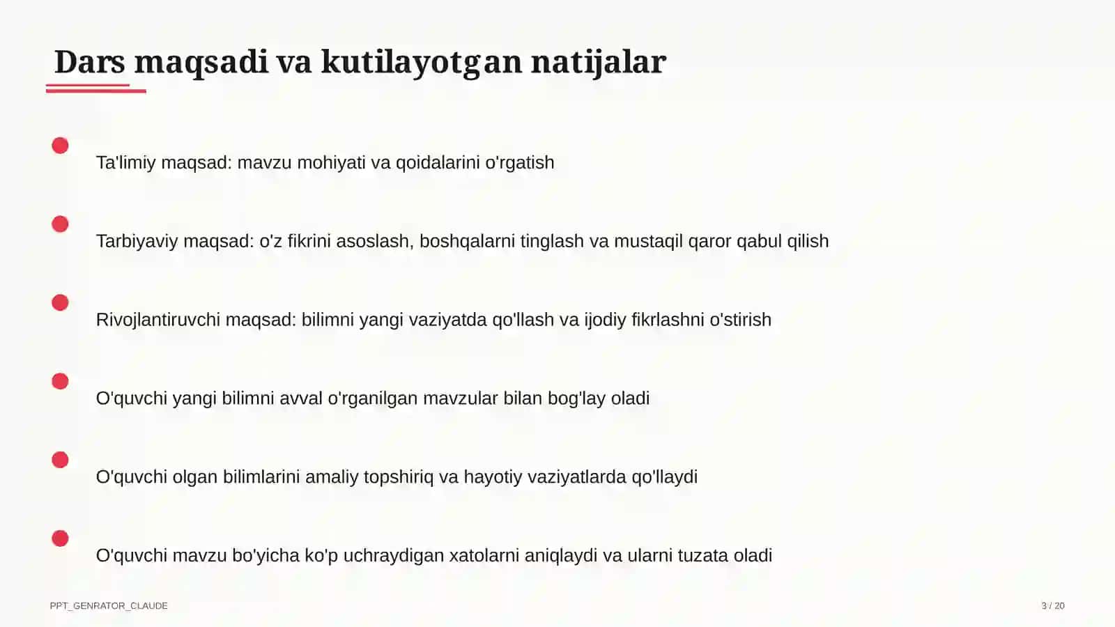 Axborot huquqi va shaxsiy ma'lumotlar himoyasi (11-sinf) 3