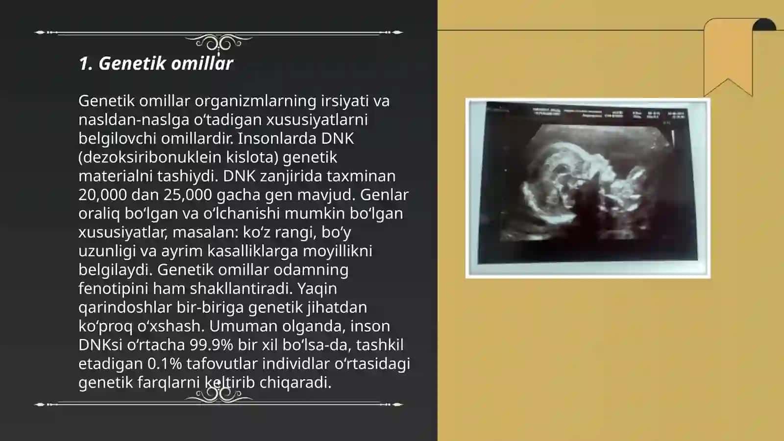 Bola psixik rivojlanishning biologik omillari 3