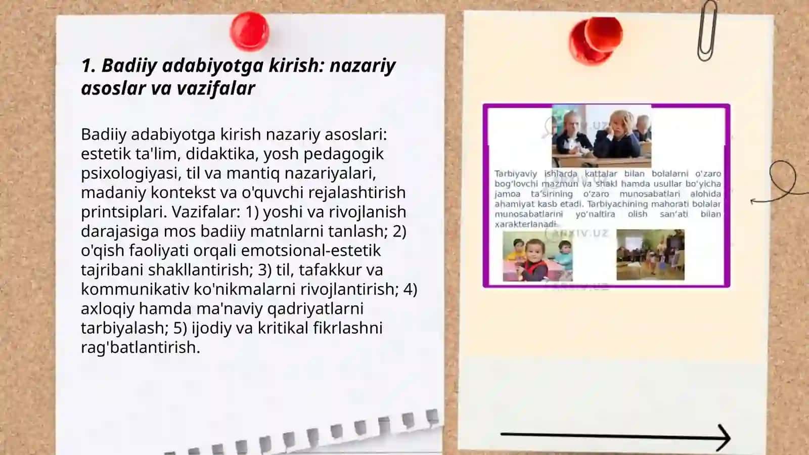 Tarbiyachining faoliyatida badiiy adabiyoti bilan tanishish metodikasi 3
