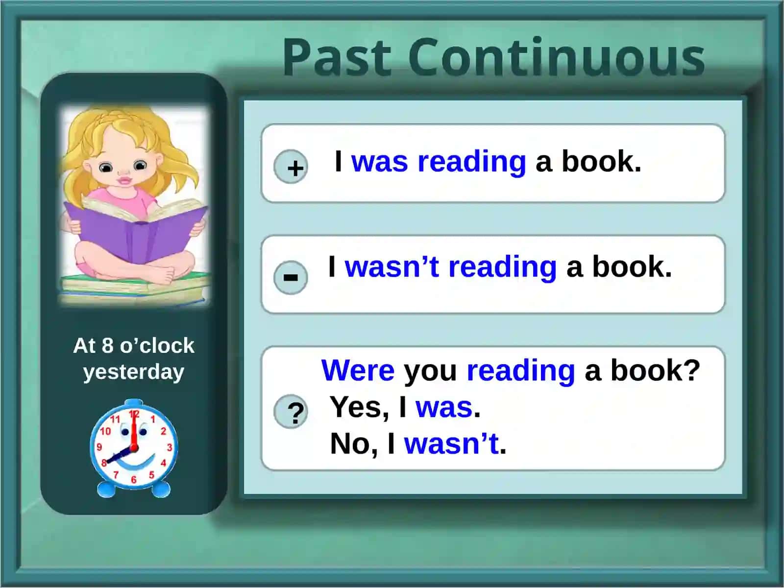 Past Continuous vs. Past Simple 3