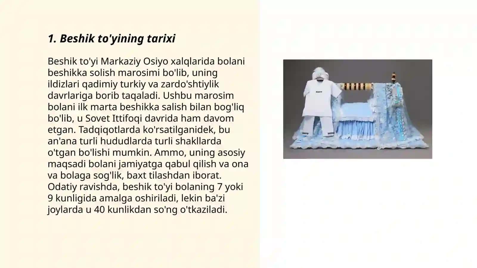 Beshik toyi 3
