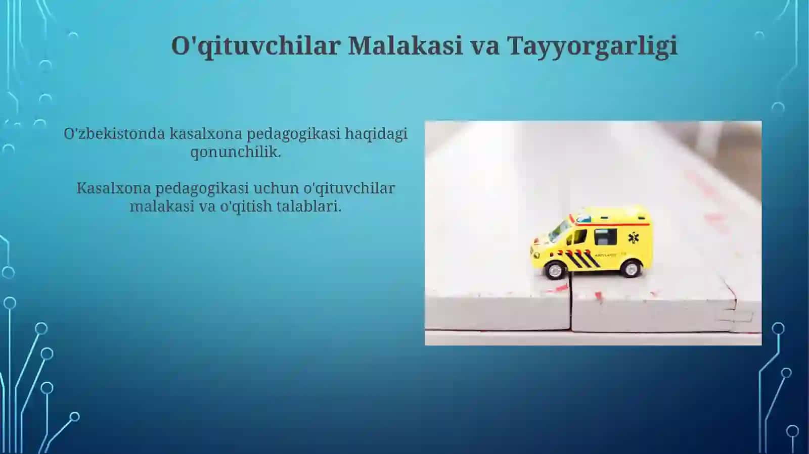 O'zbekistondagi hospital pedagogikaning me'yoriy-huquqiy bazasini tahlil qilish 3