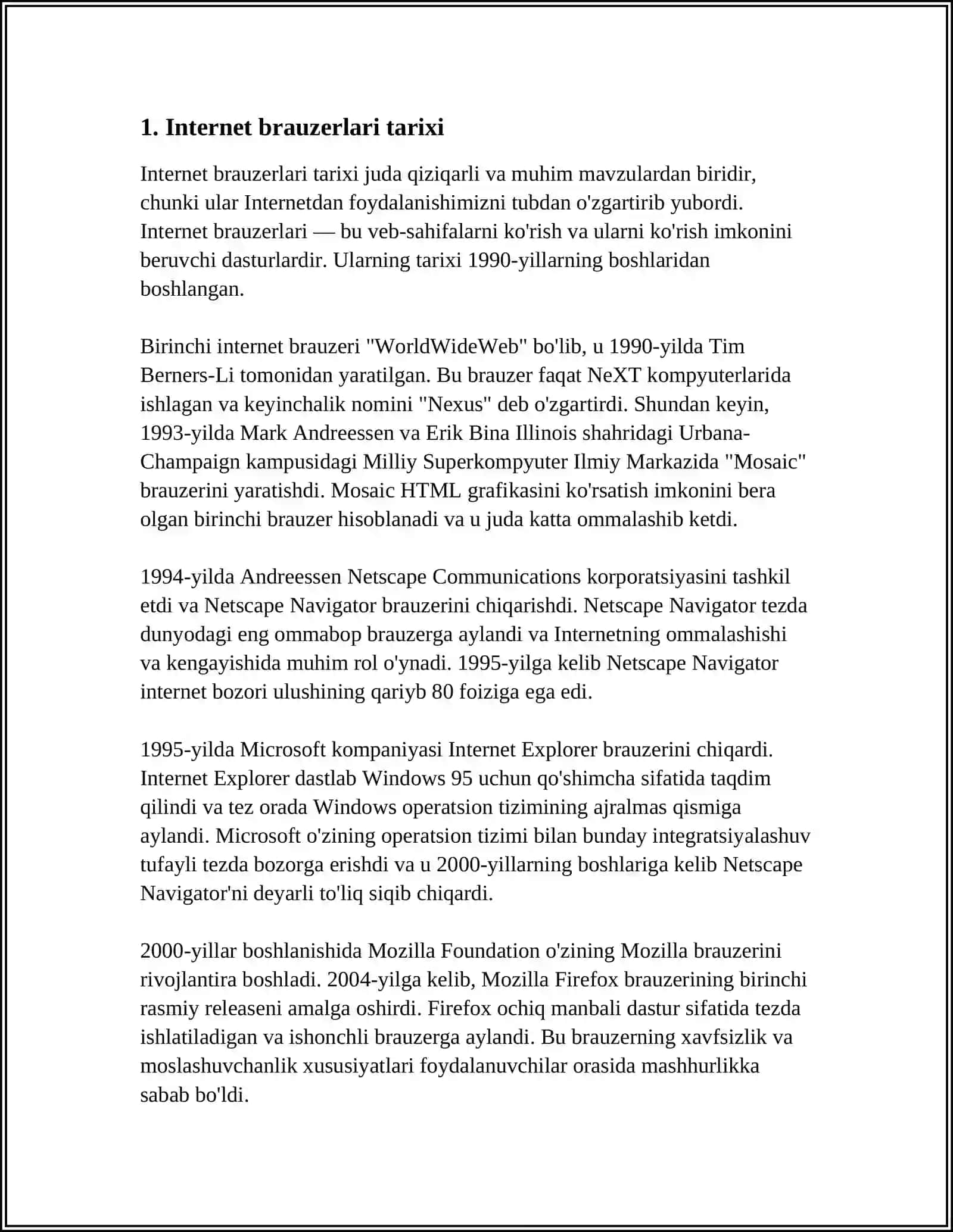 INTERNET BRAUZERLARI 3